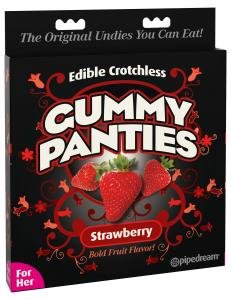 Sophie rain my edible crotchless gummy panties Strawberry